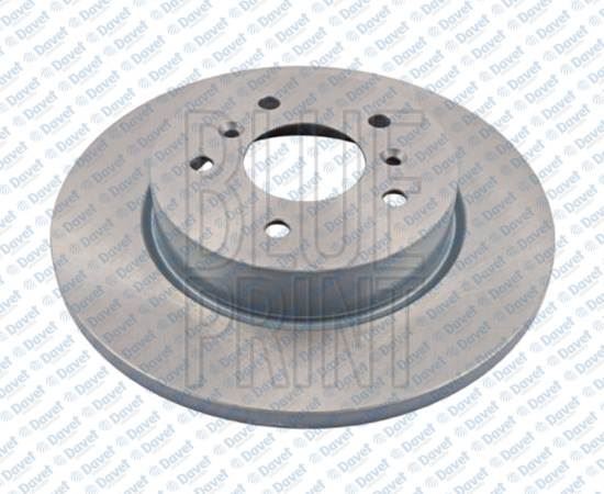 BLUEPRINT ADN143177 Arka Fren Diski Aynasi Duz Nissan Qashqai 13> Renault Kadjar 15->  289.6x5